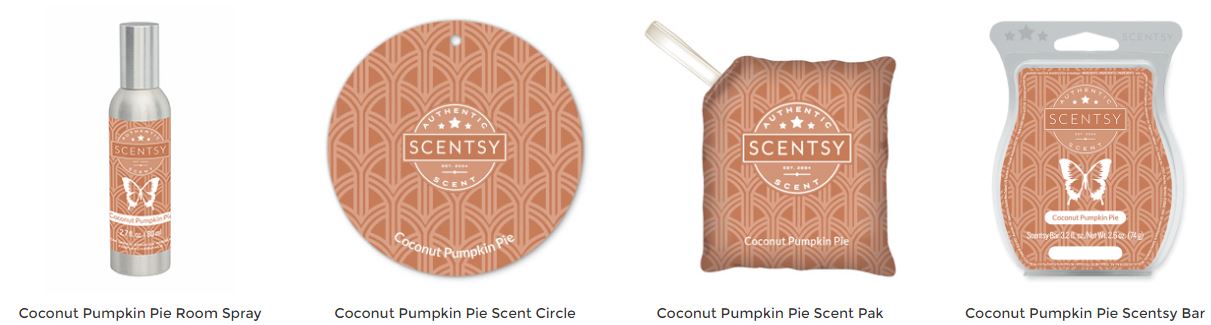 Coconut Pumpkin Pie Scentsy