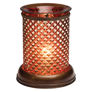 Brown Diamond Shade Warmer | Scentsy® Online Store