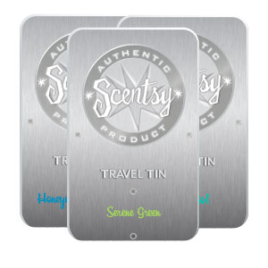 Scentsy Travel Tin 3 Pak