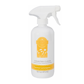 Scentsy Coconut Lemongrass Counter Cleaner