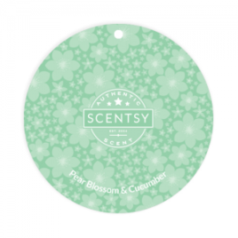 Pear Blossom & Cucumber Scentsy Circle