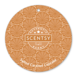 Salted Caramel Cupcake Scentsy Scent Circle