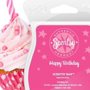 Happy Birthday Scentsy Bar