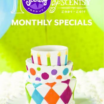 July 2014 Scentsy Warmer of the Month will not be sold, shipped or promoted