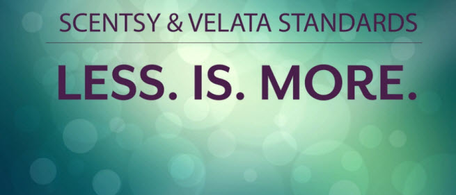 New Scentsy and Velata Standards go into effect Sept. 1
