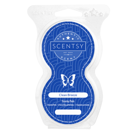 CLEAN BREEZE SCENTSY POD TWIN PACK
