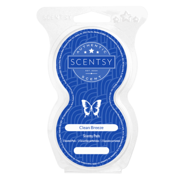 CLEAN BREEZE SCENTSY POD 2 Pack