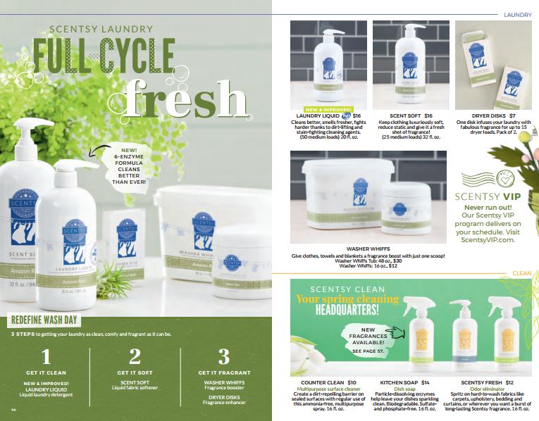 2018 scentsy spring and summer catalog