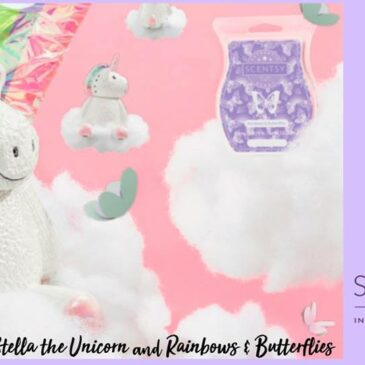 Scentsy Stella Unicorn and Rainbows & Butterflies!