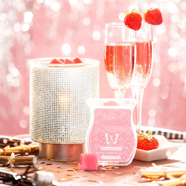 Details about   New Scentsy Wax Bars Strawberry Champagne Truffle Make offer buy more save more 