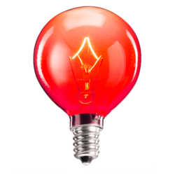 25 Watt Light Bulb - Red