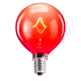 25 Watt Light Bulb - Red