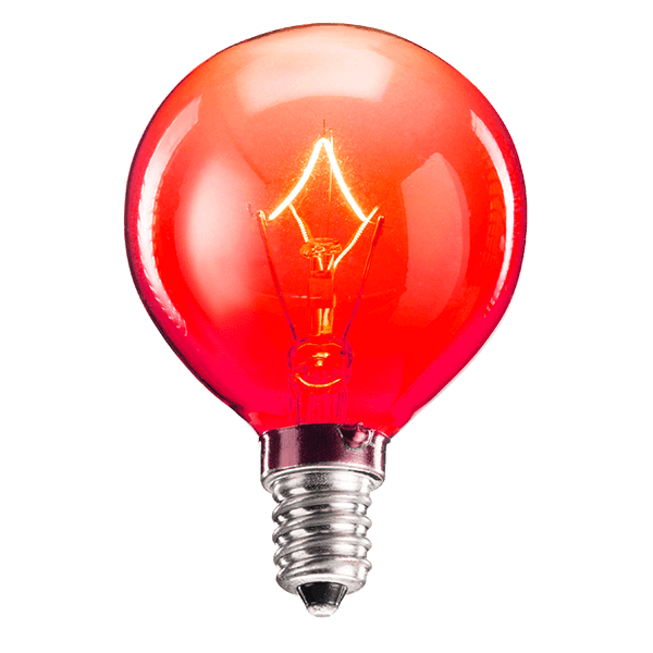 25 Watt Light Bulb - Red - Scentsy® Online Store