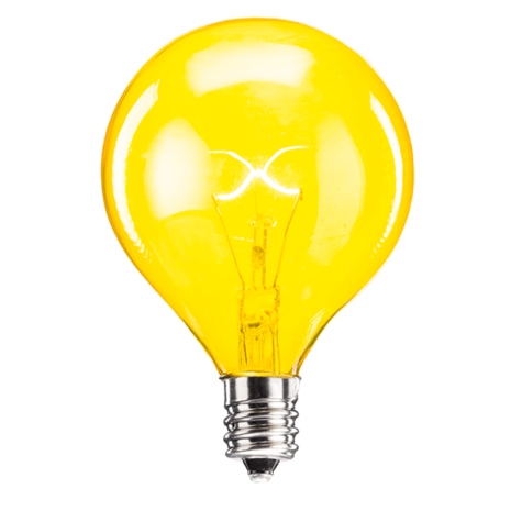25 Watt Light Bulb - Yellow