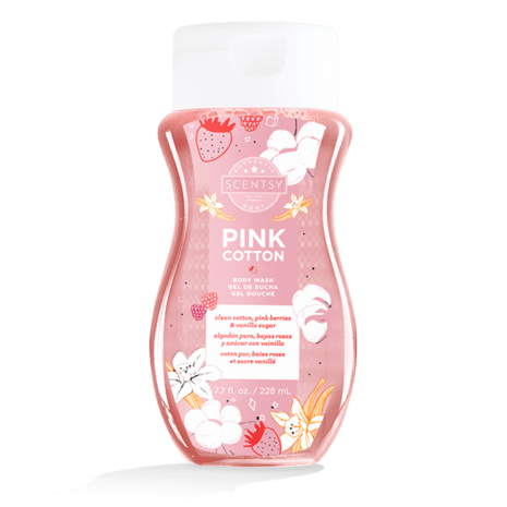 Pink Cotton Body Wash