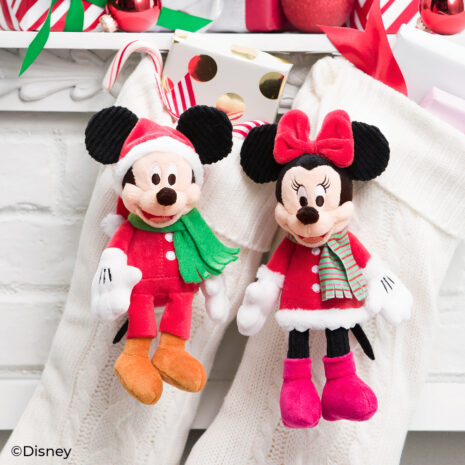 New Mickey and Minnie – Holiday Scentsy Buddy Clips