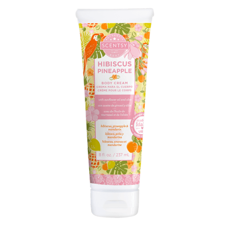 Hibiscus Pineapple Scentsy Body Cream
