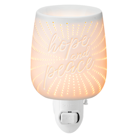 Hope and Peace Mini Scentsy Warmer