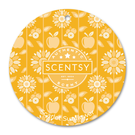 Scarlet Sunflower Scent Circle