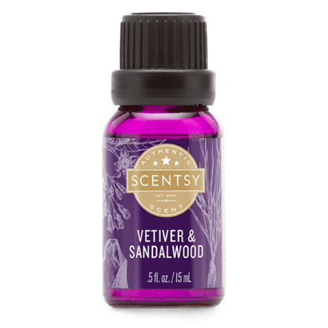 Vetiver & Sandalwood Natural Oil Blend