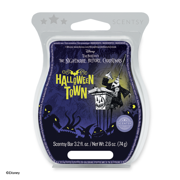 The Nightmare Before Christmas Halloween Town Scentsy Bar - Scentsy ...