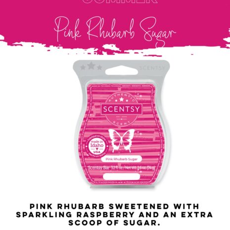 Pink Rhubarb Sugar Scentsy