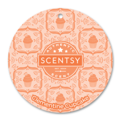 Clementine Cupcake Scentsy Scent Circle