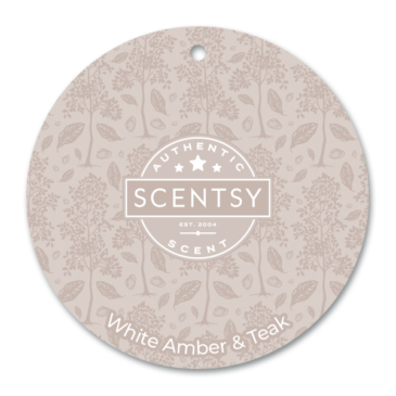 White Amber & Teak Scentsy Scent Circle