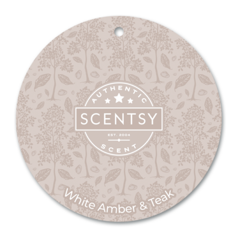 White Amber & Teak Scentsy Scent