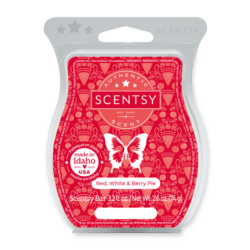 Red, White & Berry Pie Scentsy Bar