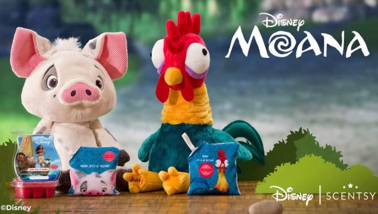 The Disney Moana Scentsy Collection