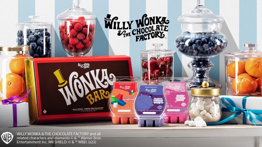 Willy Wonka Wax Collection Sensational fragrance inspired by the pure imagination of Willy Wonka.