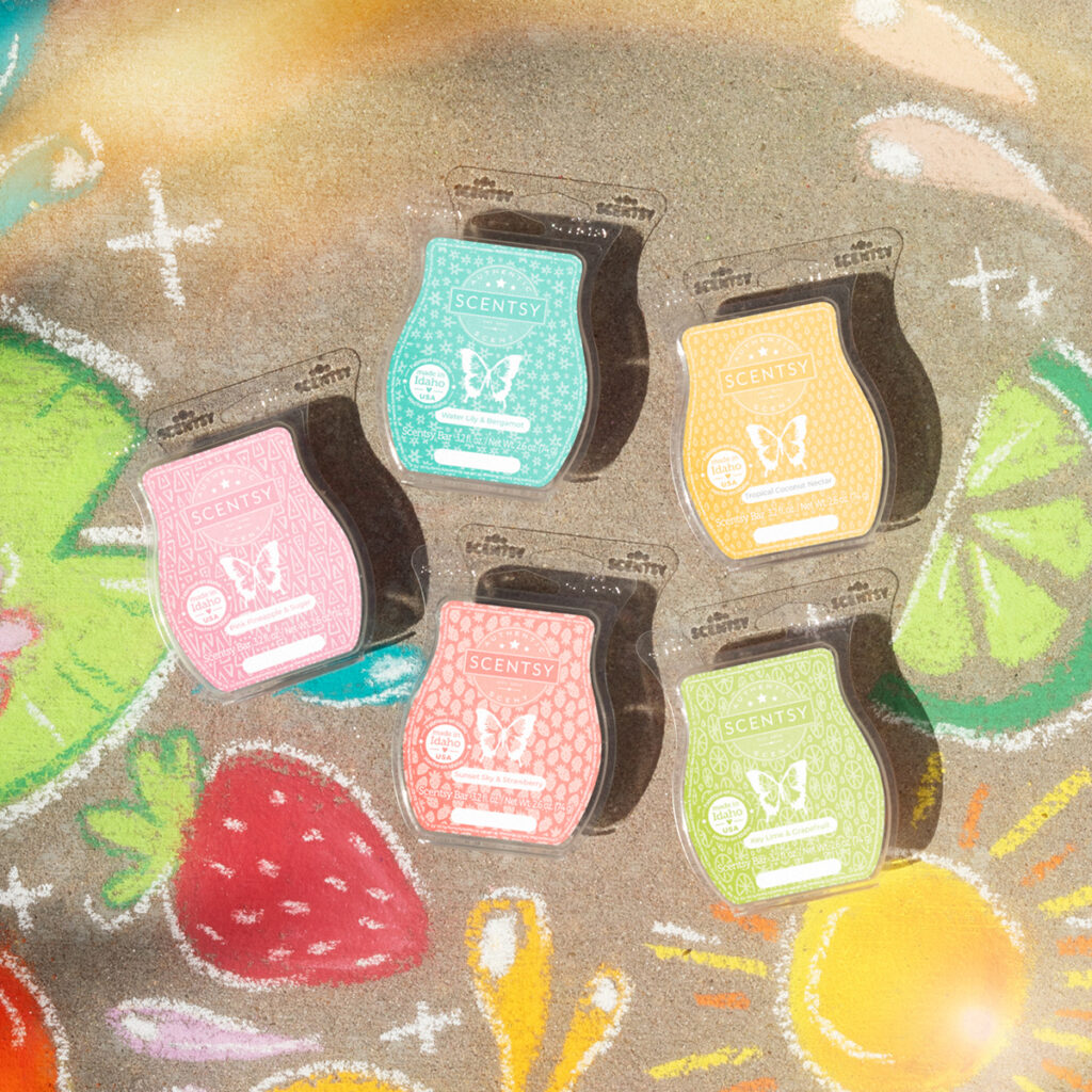 2024 Summer Collection Scentsy Bar 5-pack 